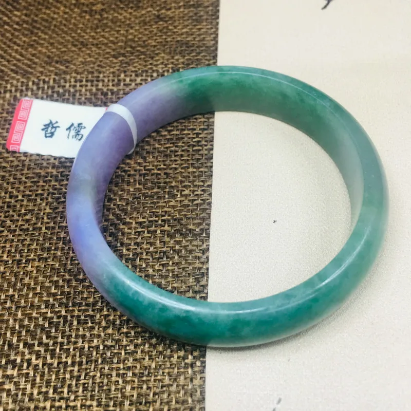 Ювелирные изделия Zheru браслет из чистого натурального жадеита натуральный