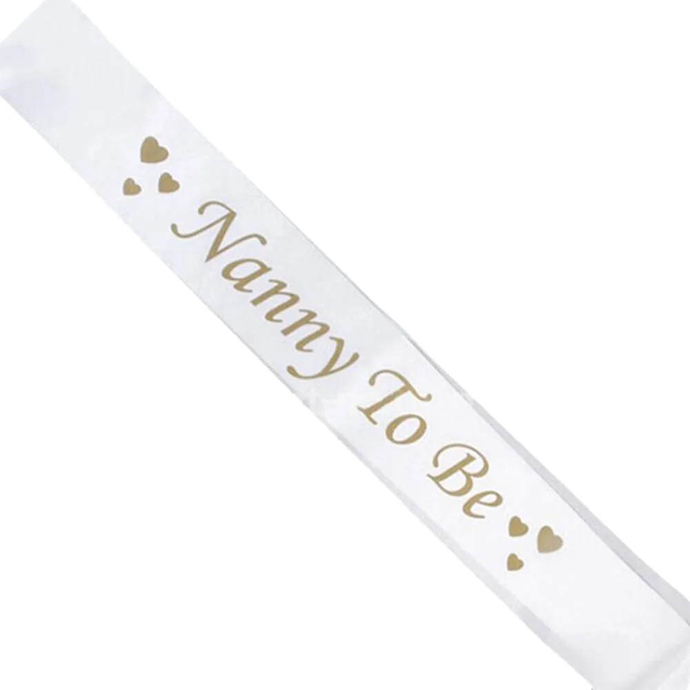 YORIWOO Baby Shower пояс-кушак мама чтобы быть атласной лентой вечерние пользу плечевой