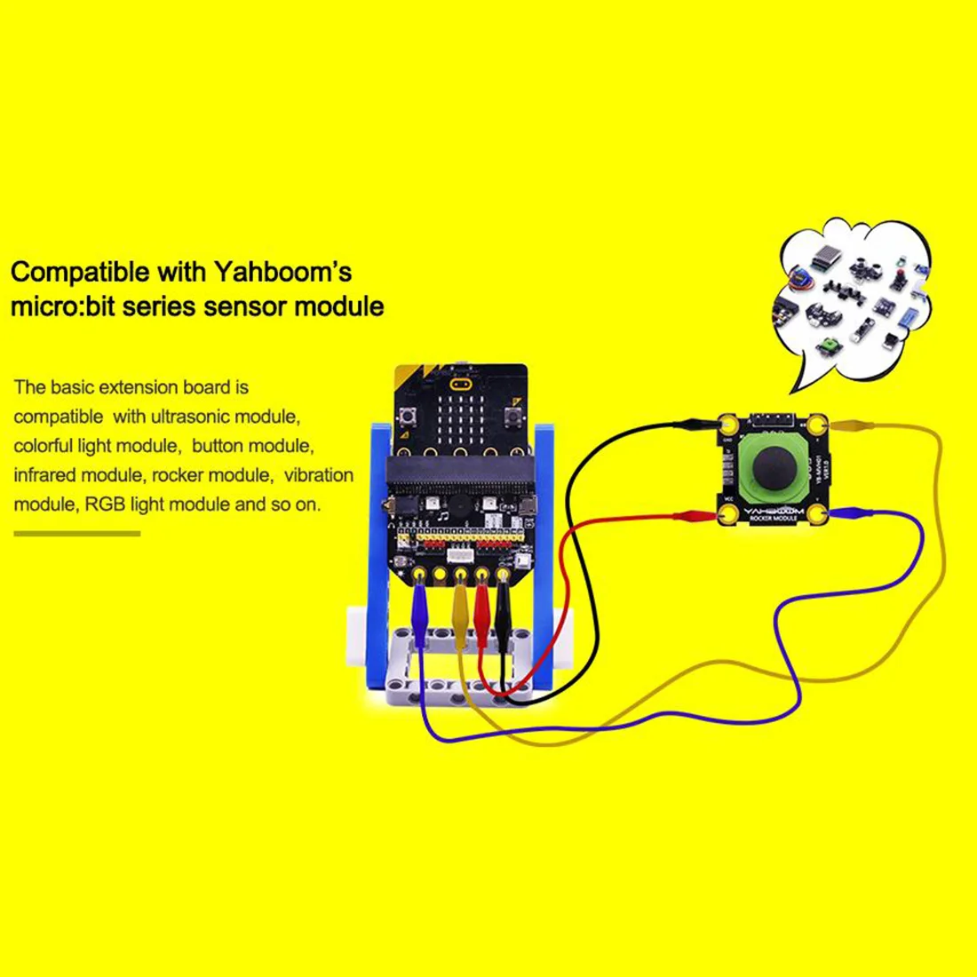 Базовая: Плата расширения бит IO горизонтального типа Pinboard Microbit pyton макетная плата для Micro: Bit New