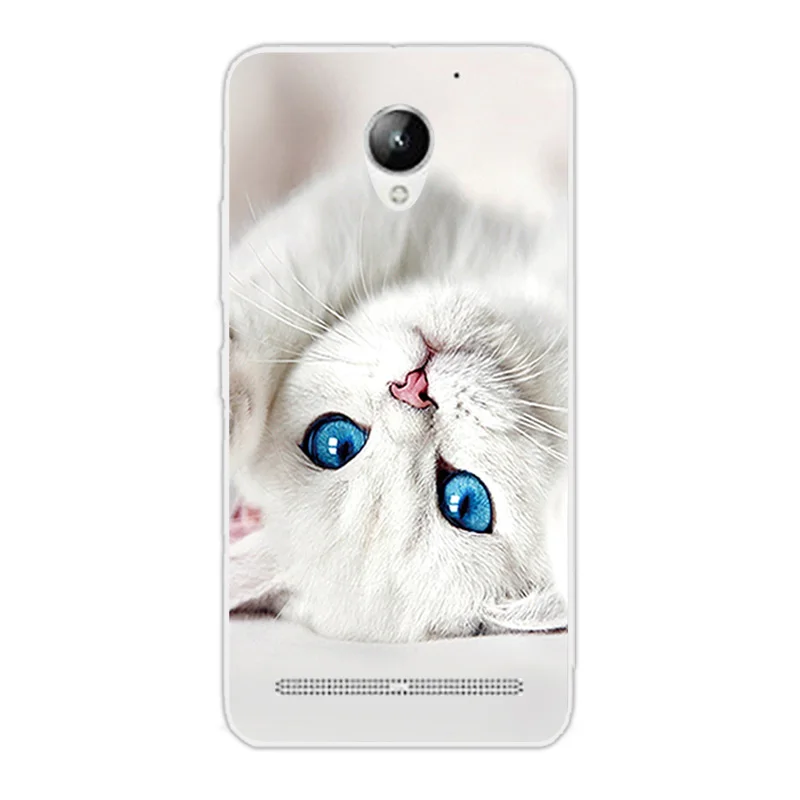 Для Lenovo Vibe C2/C2 Power K10A40 Fundas для C2 Scen задняя крышка из мягкого ТПУ силикона Prower чехлы
