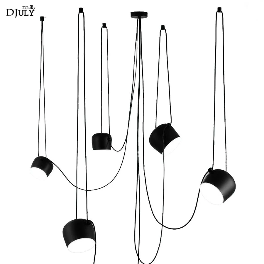 

nordic personality diy Italy design pendant lights for living room clothing store industrial hanging lamp loft decor led fixture