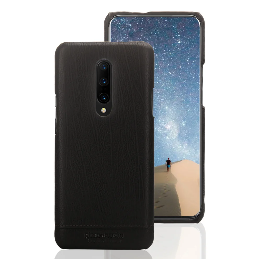 Чехол Pierre Cardin для OnePlus 7/Pro, чехол на заднюю панель, Винтажный чехол из натуральной кожи для OnePlus 7 Pro, чехол для сотового телефона s