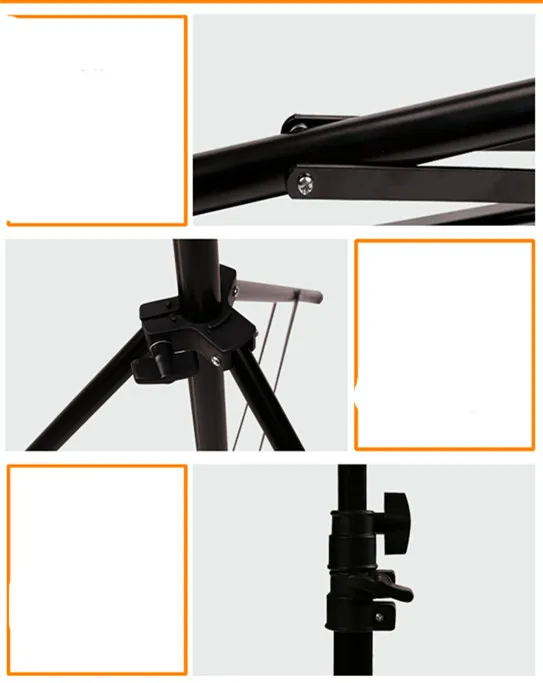 Aluminum alloy multifunctional three tripod flash lamp photography shelf 2 meters telescopic bracket photo studio accesCD50 | Электроника