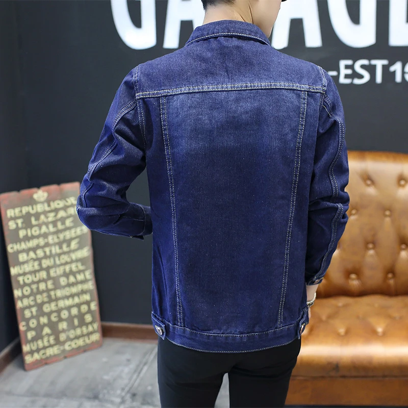 Men Jacket and Coats Brand Clothing Denim Fashion Mens Jeans Spring Autumn Outwear Male Jaqueta Masculino | Мужская одежда