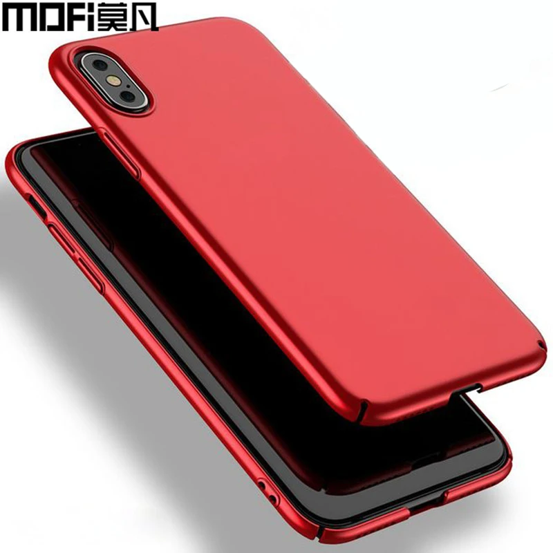Чехол для iPhone x твердая задняя крышка роскошный красный черный capas iPhonex чехол