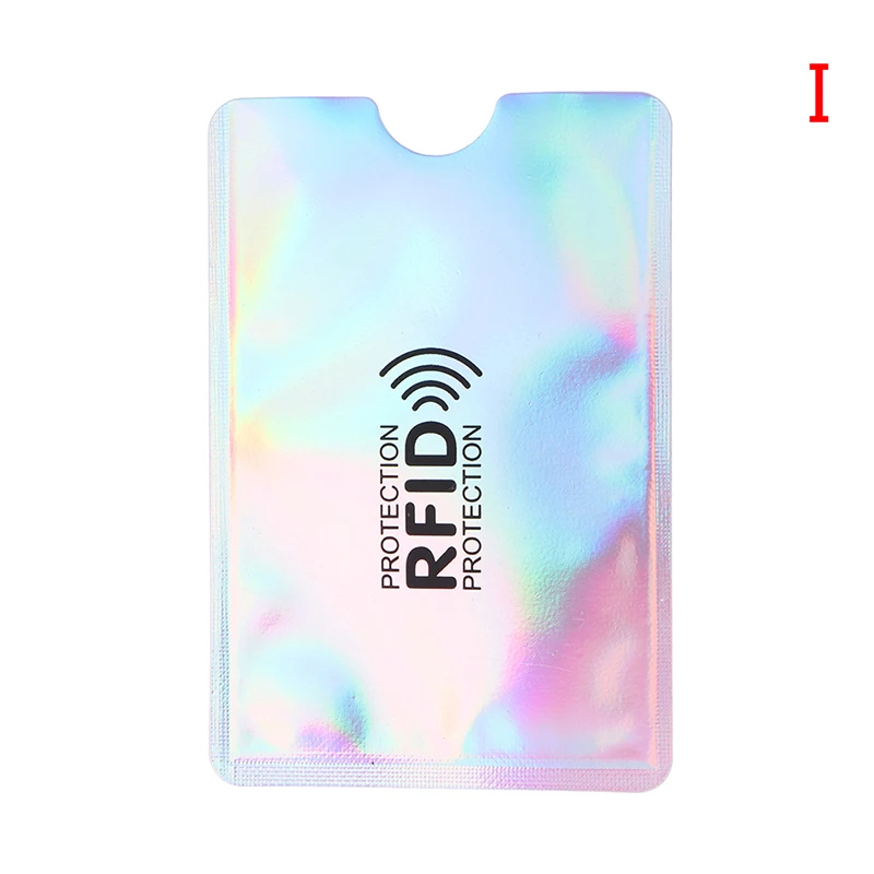 10 шт. с протекторами для банковских карт безопасный рукав RFID Блокировка ID держатель фольга щит ID Держатель карты значки паспорт