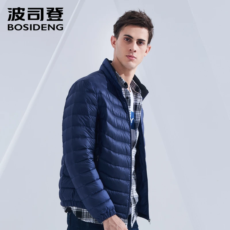 BOSIDENG пуховик для мужчин Мужская одежда теплая легкая ранняя зима