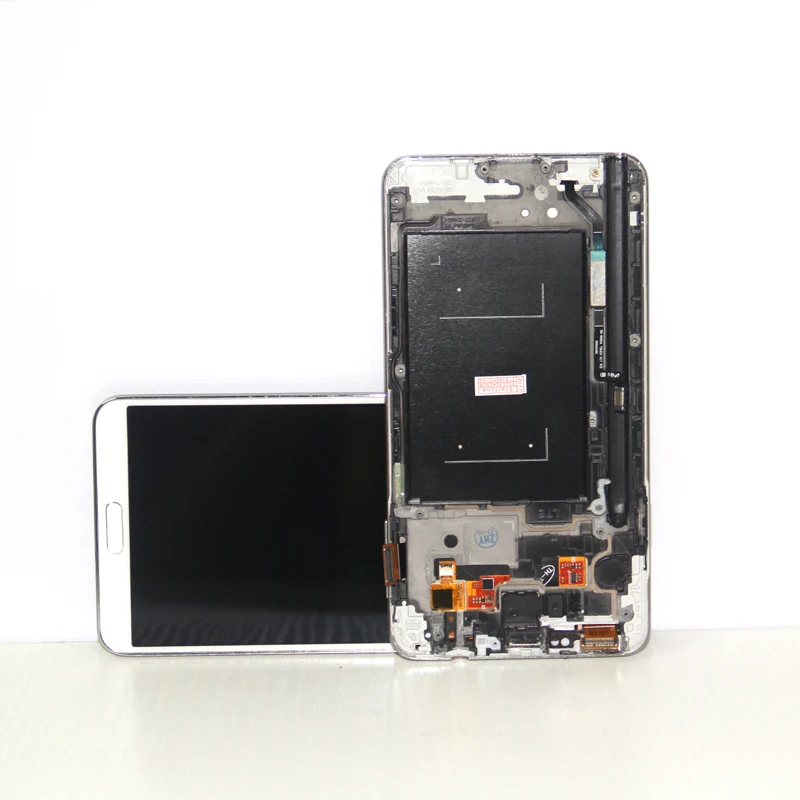 ЖК дисплей + дигитайзер сенсорного экрана с рамкой в сборе совместимый Samsung Galaxy Note