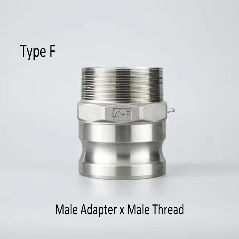 1/2 &quot 3/4&quot 1 &quotТип F БЫСТРОРАЗЪЕМНАЯ Эксцентриковая муфта адаптер SS304 из