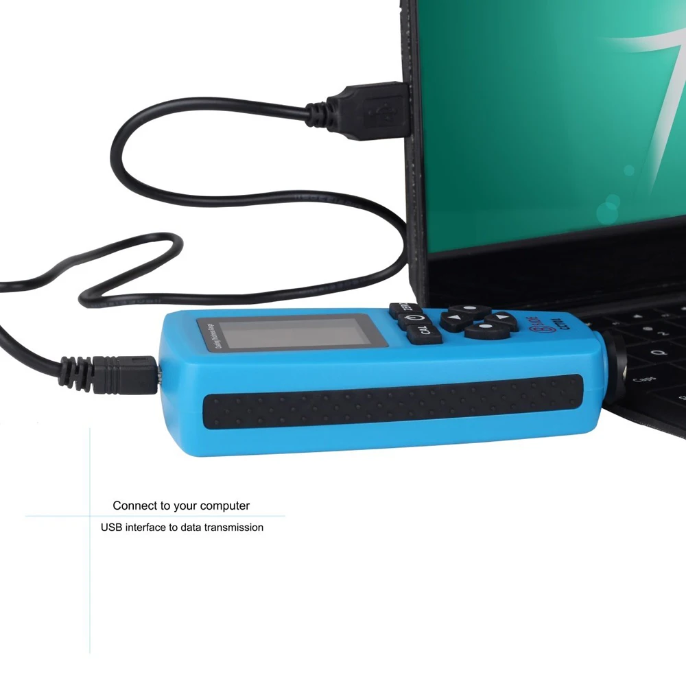 Цифровой толщиномер покрытия BSIDE CCT01 1 микрон/0-2000um автомобильная краска пленка тестер толщины измеритель измерения FE/NFE