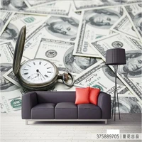 photo wallpaper 3d coins currency dollar wallpaper hotel bedroom living room sofa wallpaper mural