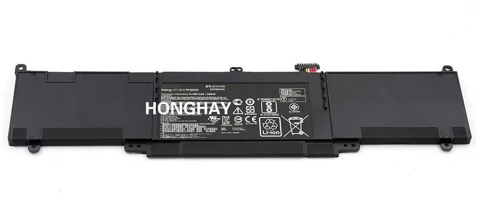 HONGHAY C31N1339 Аккумулятор для ноутбука Asus ZenBook Q302L Q302LA Q302LG U303L UX303 UX303LN UX303L TP300L 11,31 V 50WH