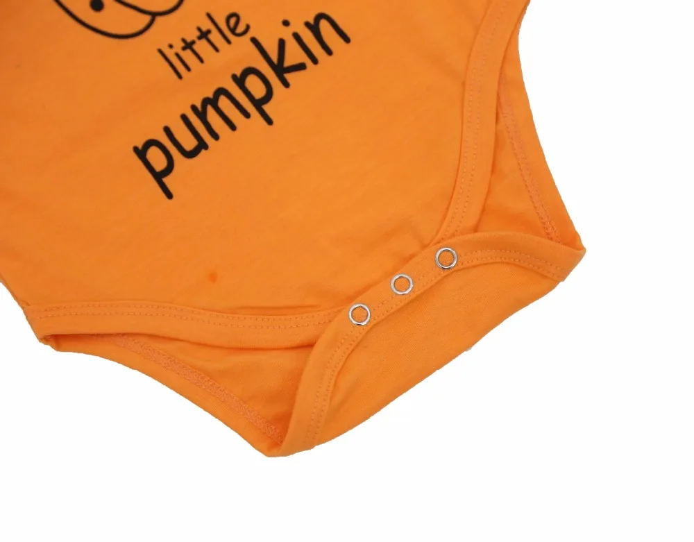 Детские комбинезоны коллекция 2017 года одежда с тыквой на Хэллоуин осенний