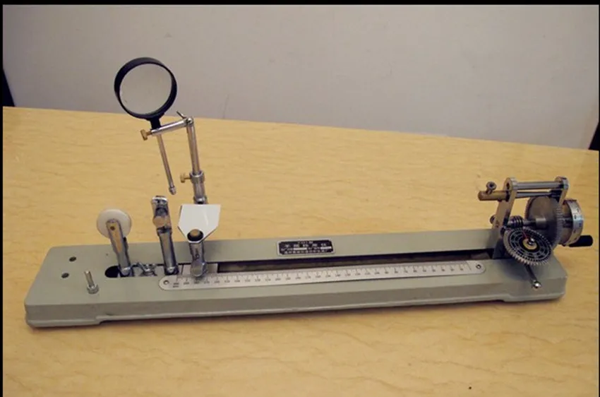 Ручной тестер пряжи счетчик волоконно тканевой тестирования оборудование для