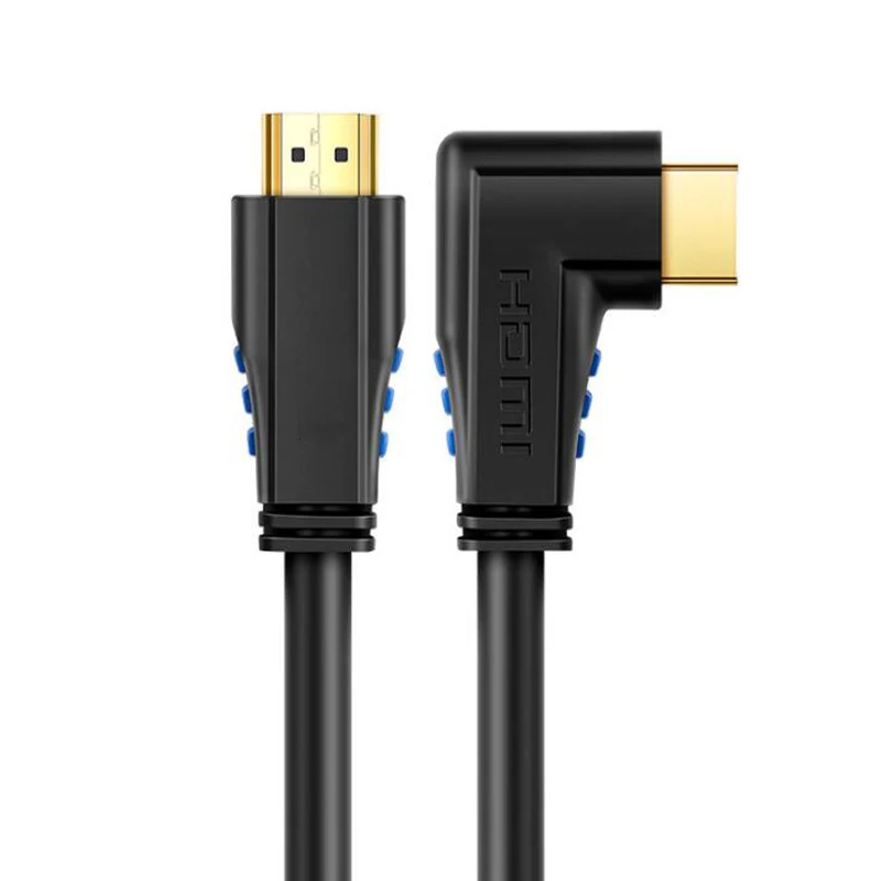 check remarks HDMI 2,0 кабель 90 градусов прямоугольный HDMI кабель 2,0 3 М 1,5 м 1 м 4 к/60 Гц HDCP 2,2 HDR для PS4 pro ПК ноутбука HDTV - Цвет: check remarks