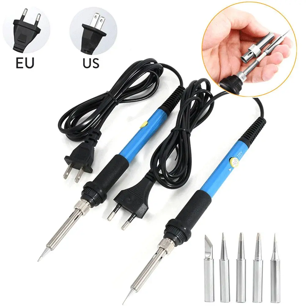 

New 60W Internal Heat Electric Soldering Iron Adjustable Temperature Welding Tool