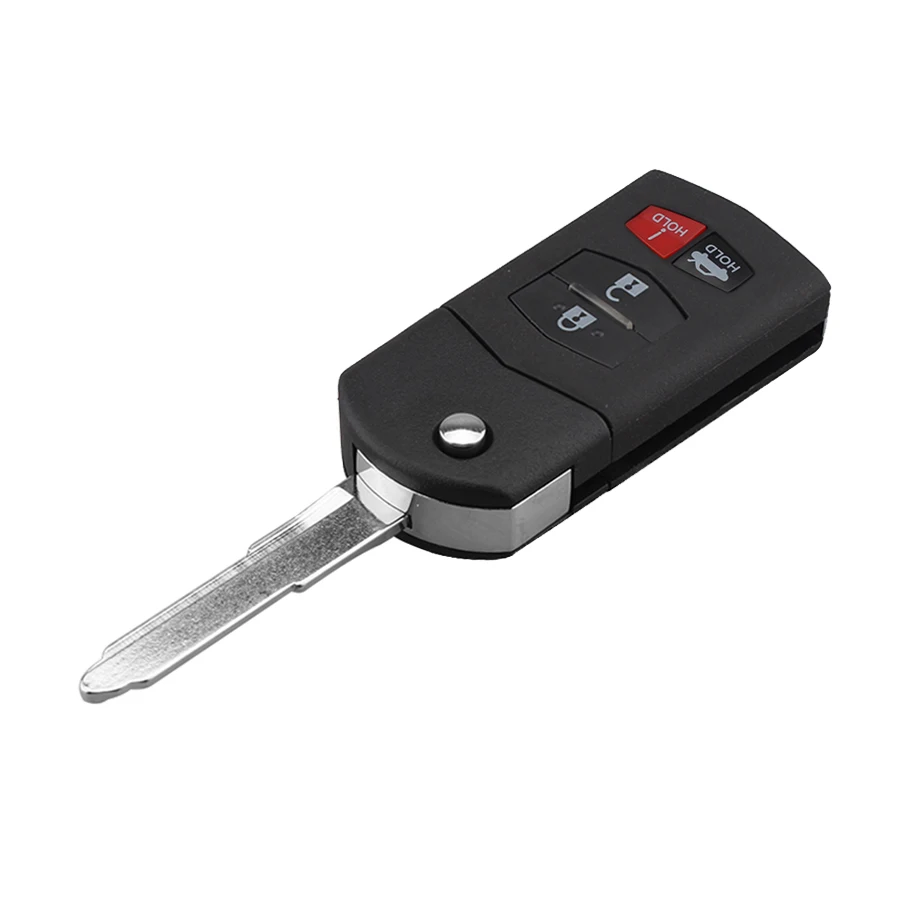 4 кнопки 3 + 1 пульт дистанционного управления флип брелок Корпус Корпуса лезвие