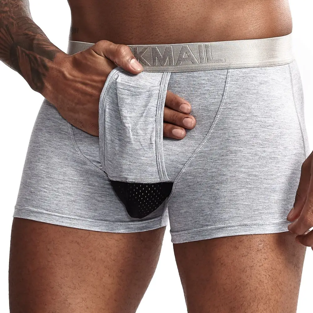 Трусы боксеры JOCKMAIL мужские из модала короткие шорты для ухода за мошонкой