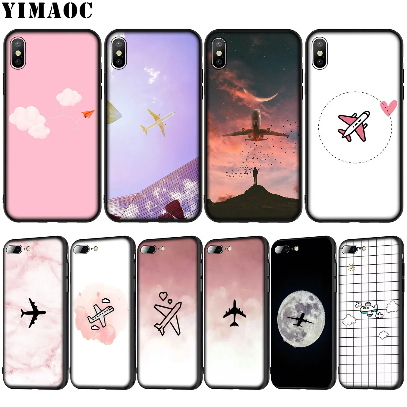 Чехол YIMAOC для iPhone XR X XS Max 6 6S 7 8 Plus 5|Бамперы| |