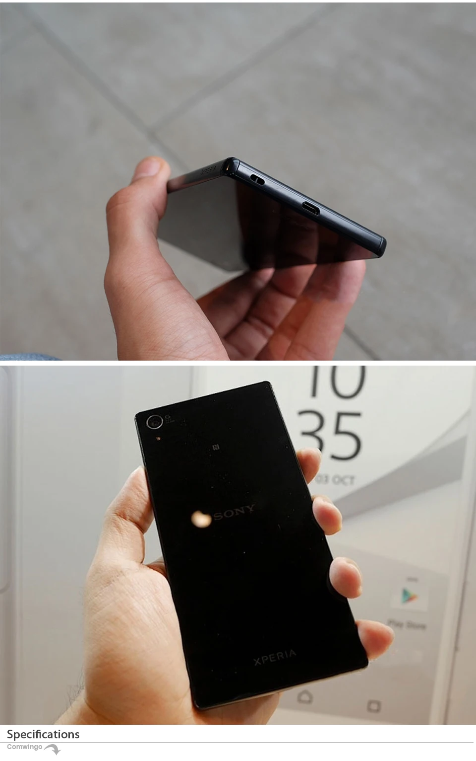 Разблокированный Sony Z5 Премиум японская версия 3 ГБ ОЗУ 32 Гб ПЗУ одна Sim отпечаток пальца 5," Восьмиядерный Android смартфон
