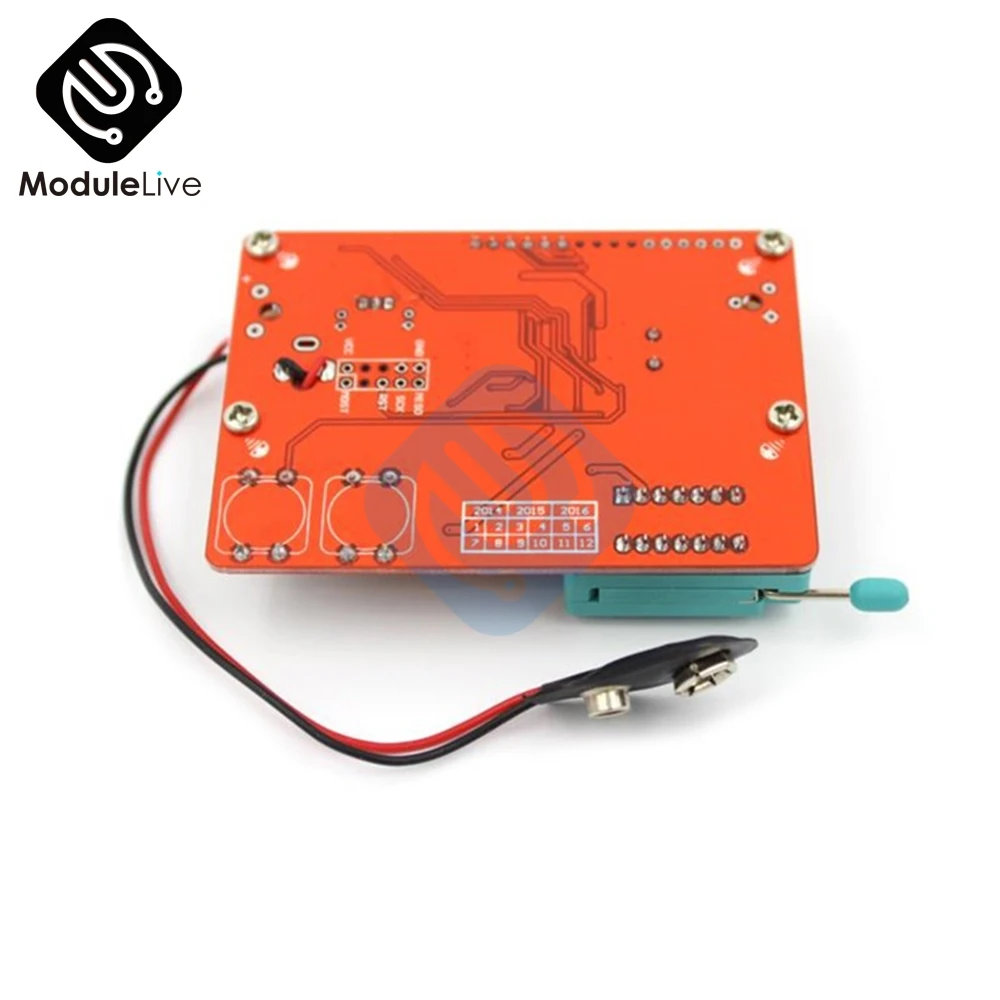 LCR T5 ATmega328 микроконтроллер транзисторный диодный Тестер Цифровой 12864 ЖК дисплей