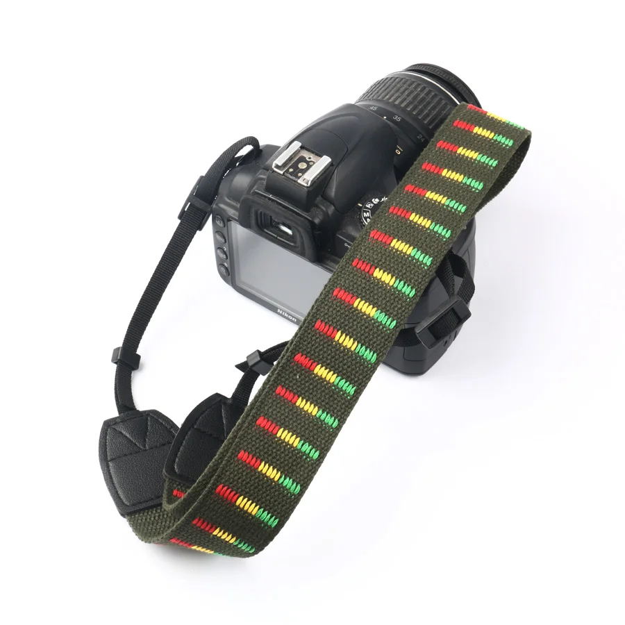 Хлопковый ремень для камеры DSLR Плечевой Ремень для шеи Гибкая камера ремни для sony Canon Nikon Pentax ремни для шеи