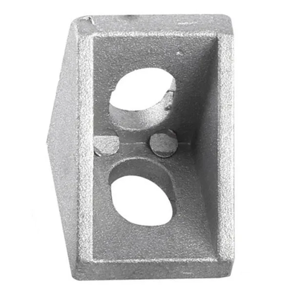 10 Pcs 2020 Aluminum Corner Bracket L Shape Right Angle Joint Fastener Home Hardware for 20mm Extrusion (20mmx | Обустройство дома