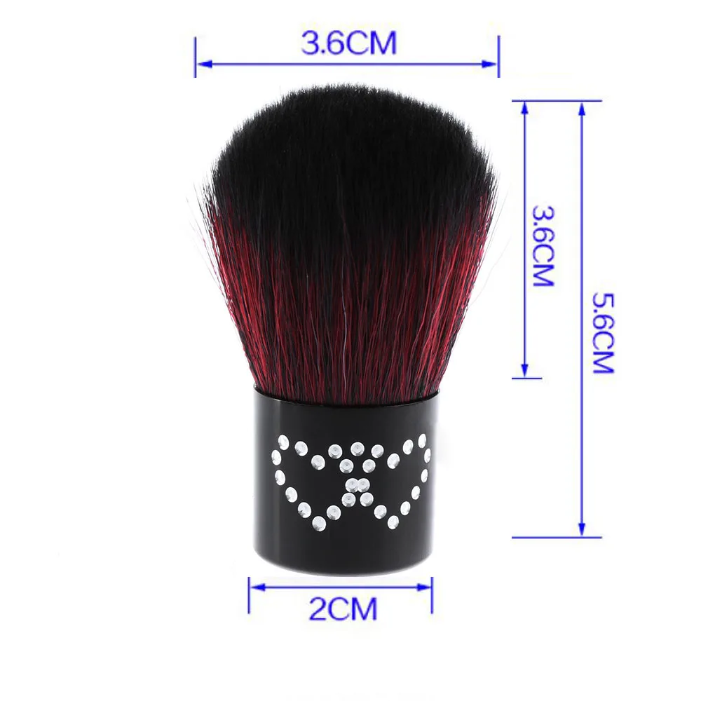 1 шт. горячая мода портативная кисть для пудры основа макияжа пудра лица румяна