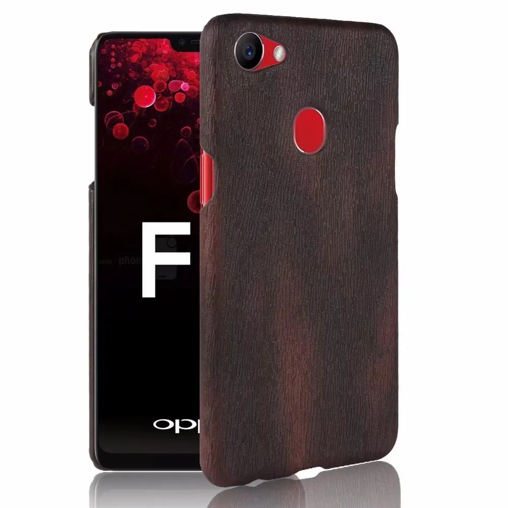 Abhoriz крышка для Oppo F7 чехол тонкий жесткий шт древесины кожи Телефон |