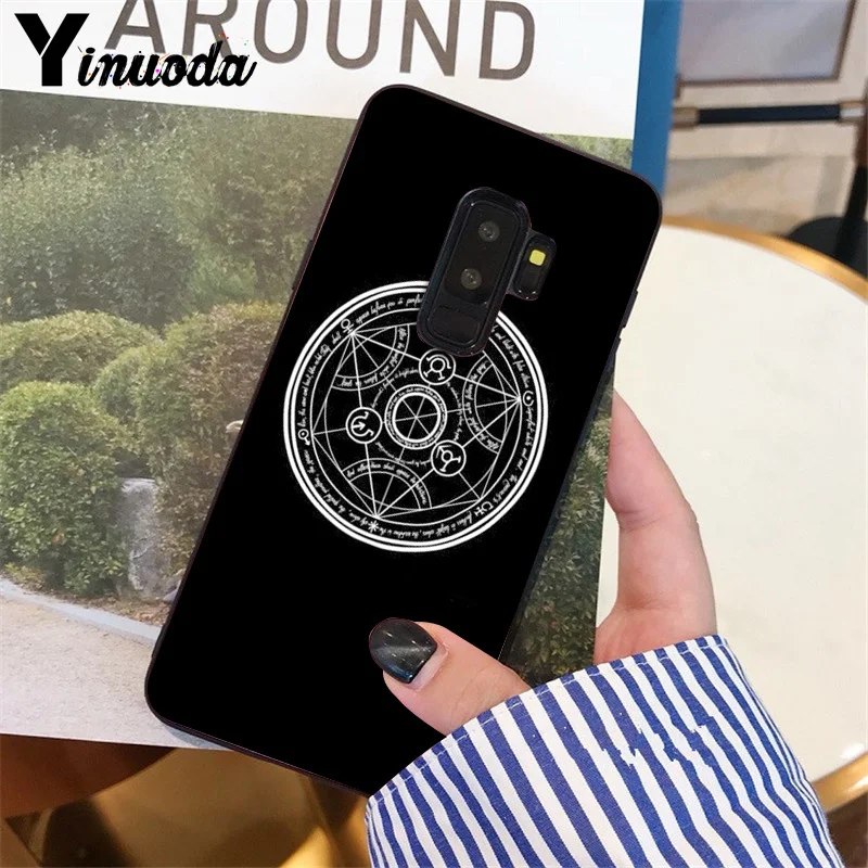 Yinuoda металлический Alchemist brothor аниме популярный чехол для сотового телефона чехол для Galaxy S5 s6 edge plus s7 s8 plus s9 plus - Color: A12