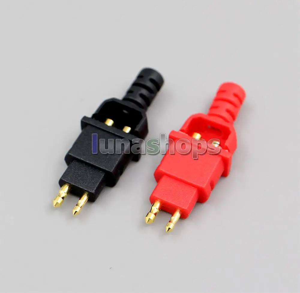 Gold Plated LN001853 наушников провод со штырями для наушников ACROLINK FP-650 обновленный зарядный адаптер для Sennheiser HD580 HD600 HD650 головные наушники с микрофоном - Цвет: Gold Plated