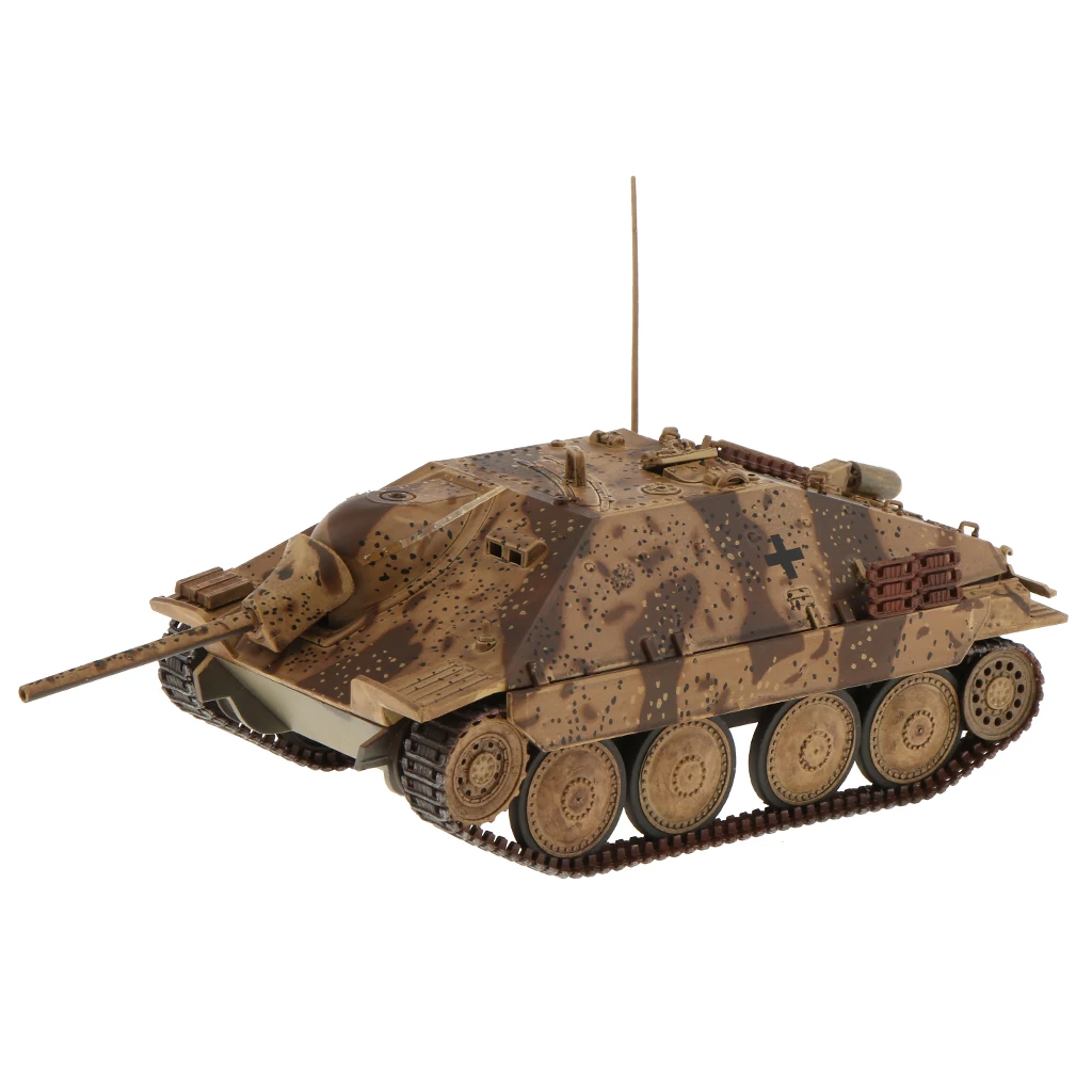 1/32 масштаб Танк литье под давлением Второй мировой войны Германия Jagdpanzer Hetzer Танк модель игрушки для детей и взрослых