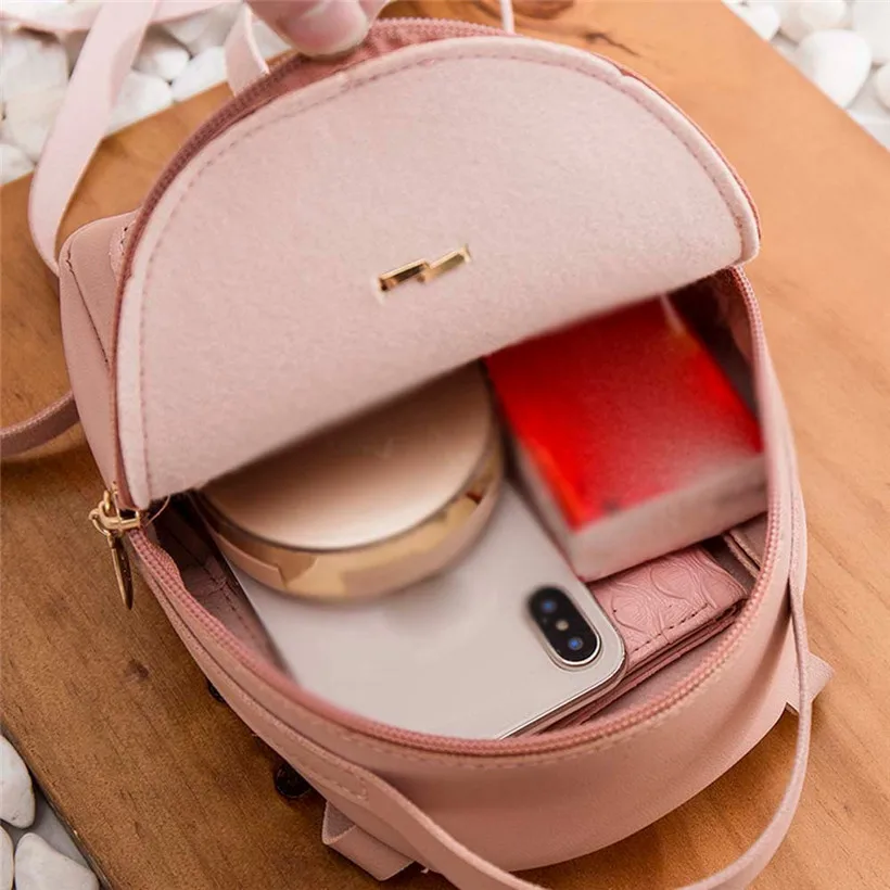 Новый Дизайнерский Модный женский рюкзак мини мягкий на ощупь