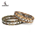 Модный деревянный браслет BOBO BIRD для мужчин и женщин, деревянные браслеты, лучший подарок S04S05