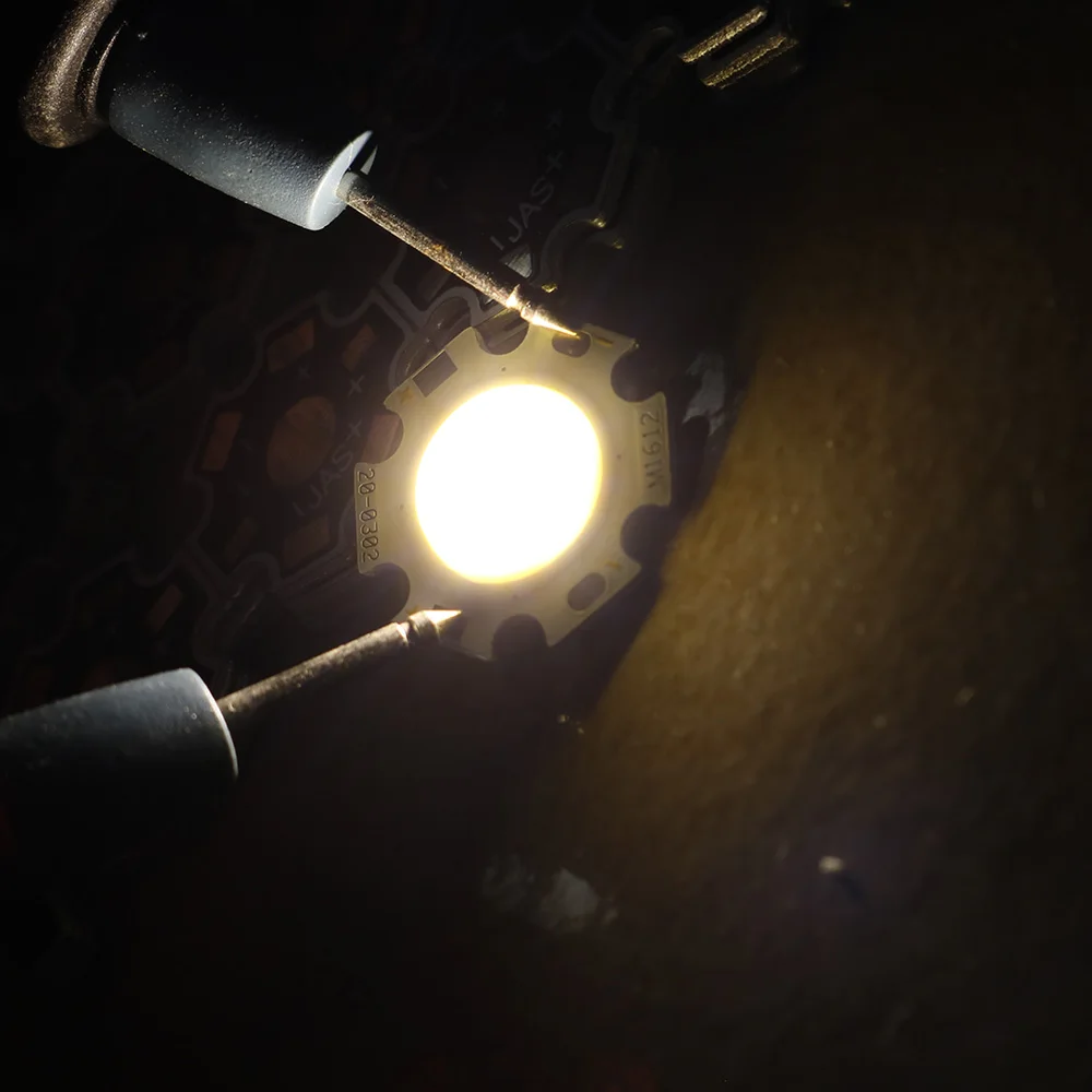 10 шт. COB 12 Вт 3 Вт 5 Вт 7 Вт led cob светильник источник чип 300мА сторона 11 мм Точечный светильник s чип на плате лампа Потолочный Точечный светильник ING
