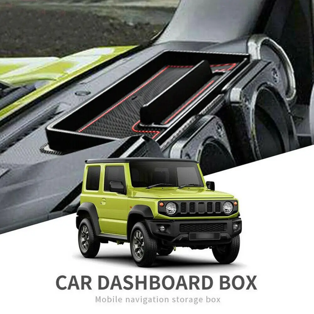 Car Dashboard Storage Box for Suzuki Jimny 2019 Multi-function Non-slip Phone Stand Bracket Console Tidying Organizer | Автомобили и
