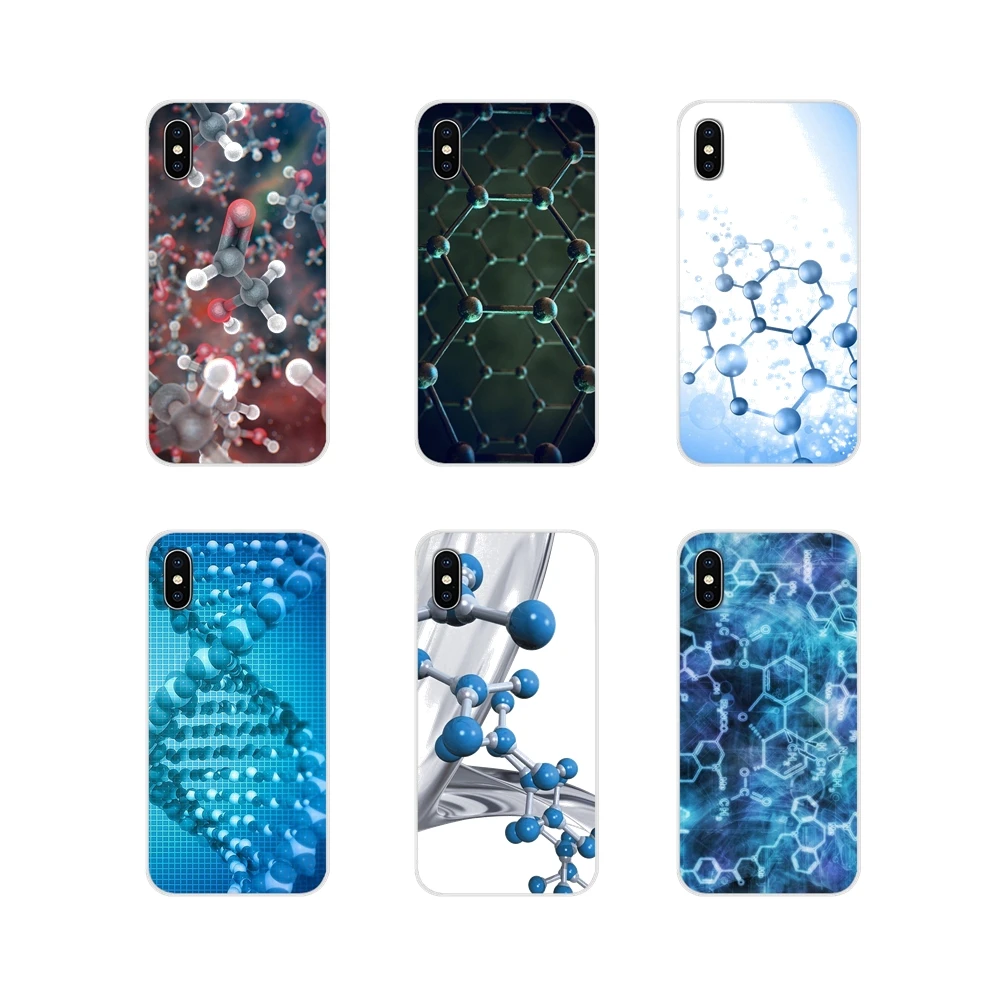 Аксессуары чехлы для телефонов физическая молекула Atom структура Samsung Galaxy A3 A5 A7 J1 J2