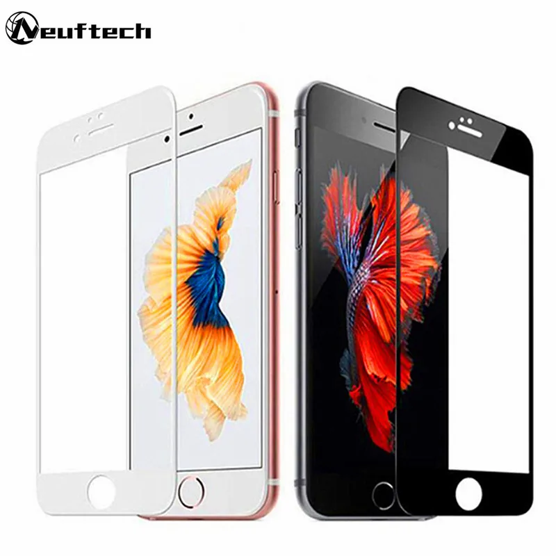 Закаленное стекло для iphone XS 6 Plus защитное защитная пленка экрана полное покрытие