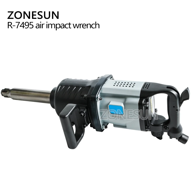 ZONESUN 90 лезвие промышленный пневматический гаечный ключ Pinless Hammer структура 3500N.M