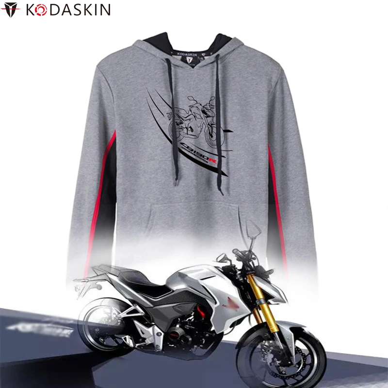 KODASKIN мужские мотоциклетные толстовки с капюшоном для Honda CB190R CBR190 | Автомобили и