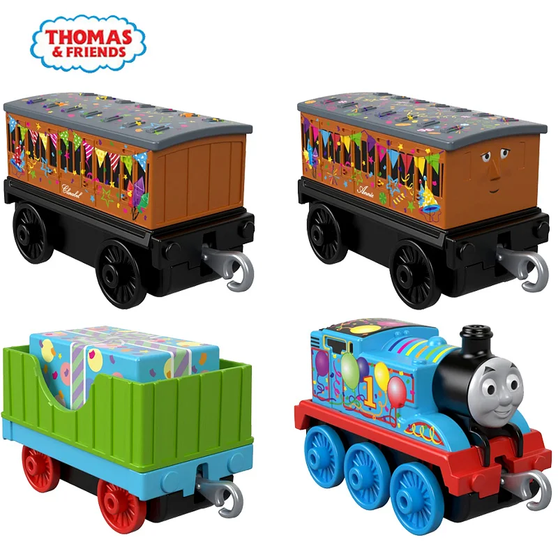 10/Паровозик Томас и друзья Trackmaster 10 шт. литой пластик и сплав поезд набор игрушки для детей Коллекция Подарки
