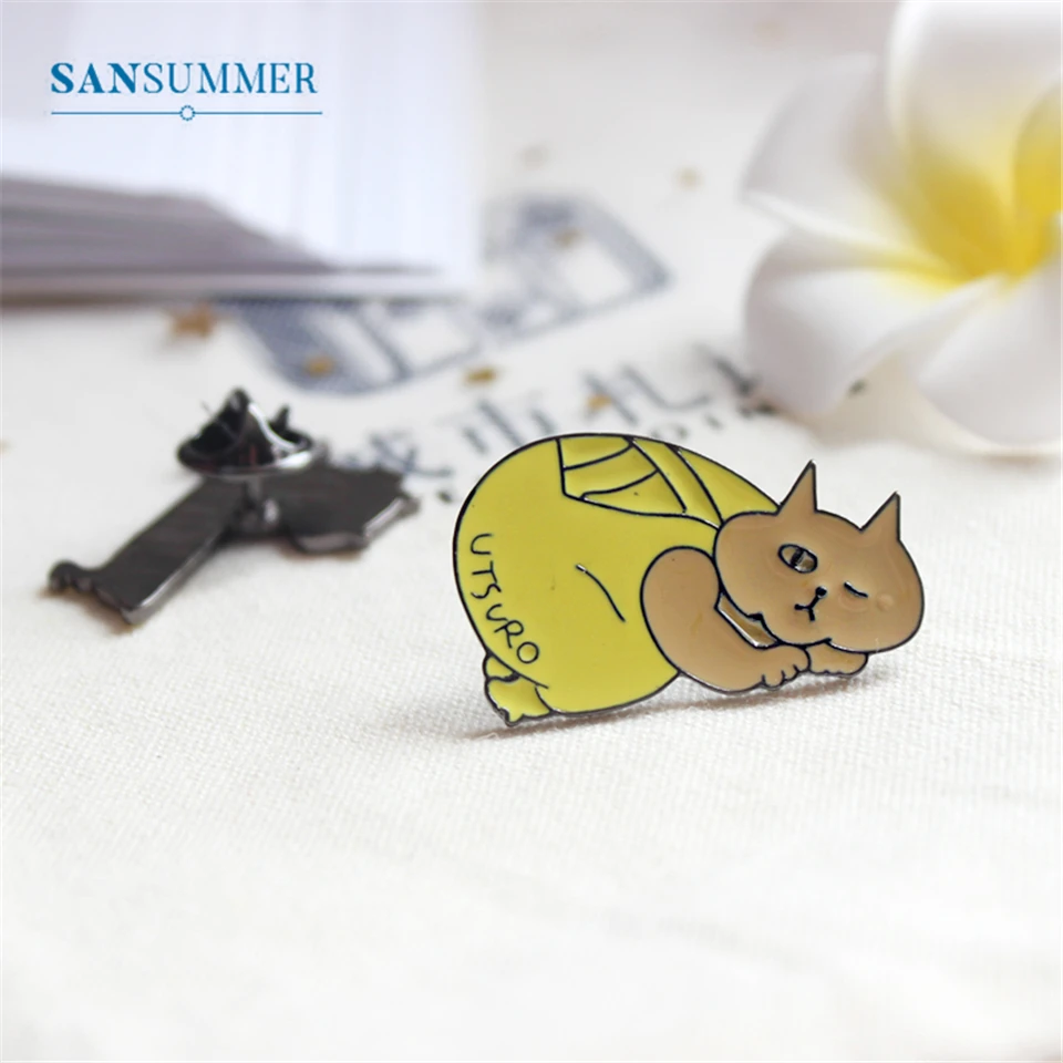 SANSUMMER брошь ювелирные изделия забавная мультяшная преувеличенная