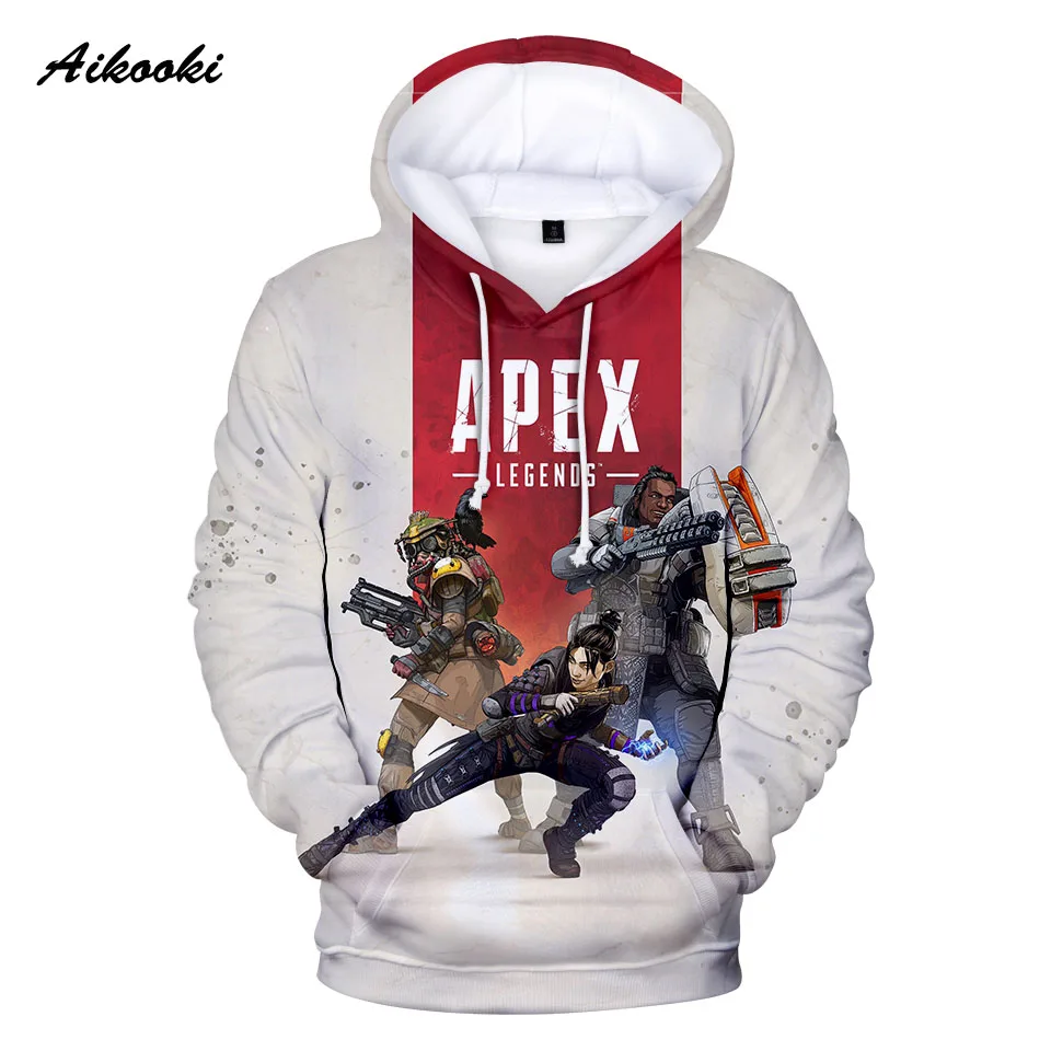 Aikooki Apex Legends толстовки для мужчин/женщин с капюшоном мальчиков/девочек зимние