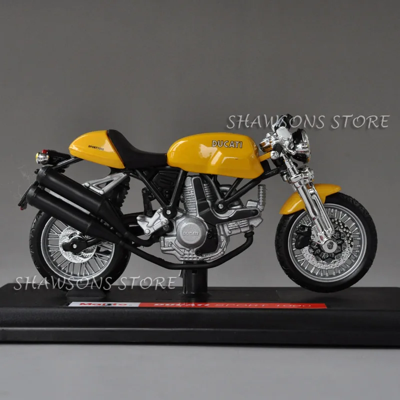 Литые игрушечные модели Maisto 1:18 Ducati Sport 1000 уличный велосипед миниатюрный мотоцикл Реплика