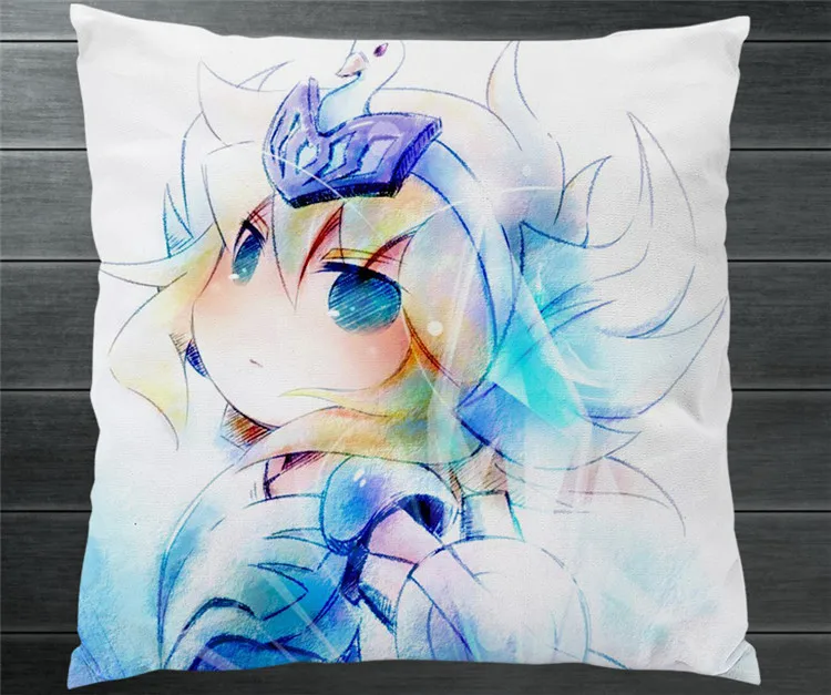 Saint Seiya &quotРыцари зодиака&quot Hyoga Fanart 40*40 см Двусторонняя Наволочка Чехол для