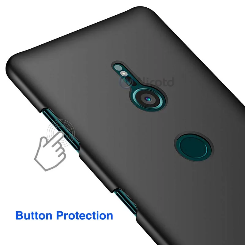 Чехол для телефона sony Xperia XZ3 роскошный пластиковый Матовый телефон случае СПС sony Xperia xz3 жесткая задняя панель из поликарбоната Чехлы для задней крышки Funda