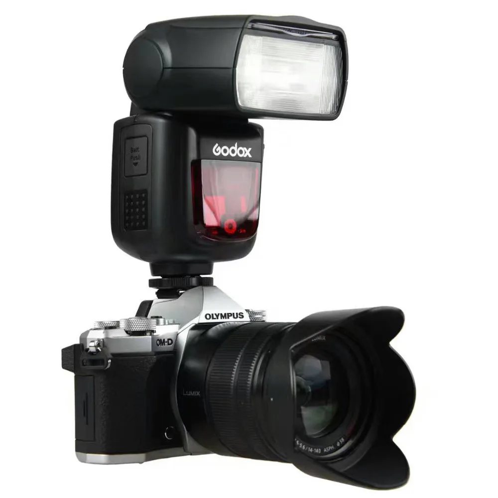 Godox V860II O TTL HSS 1/8000 литий ионный аккумулятор вспышка Speedlite для Olympus Panasonic E M10 III/E M10II M5II