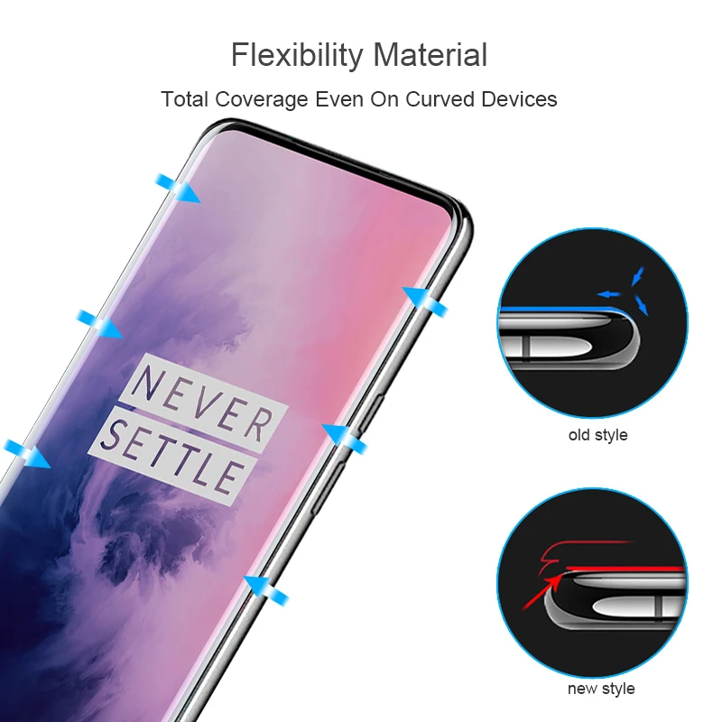 GKK для Oneplus 7 pro Защитная пленка экрана нано гидратация прозрачная мягкая