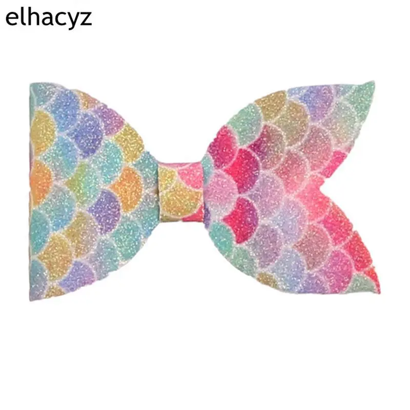 12 шт./лот новинка шикарные 3 ''блестящие радужные цвета заколки для волос