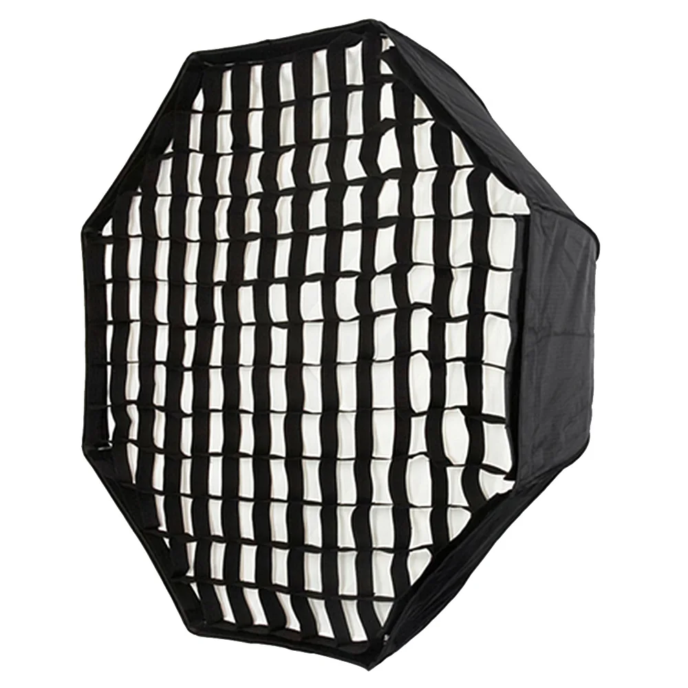 

120 см/48 "портативный складной восьмиугольный зонтик софтбокс диффузор отражатель с сотовой сеткой для фото студийная вспышка Speedlite